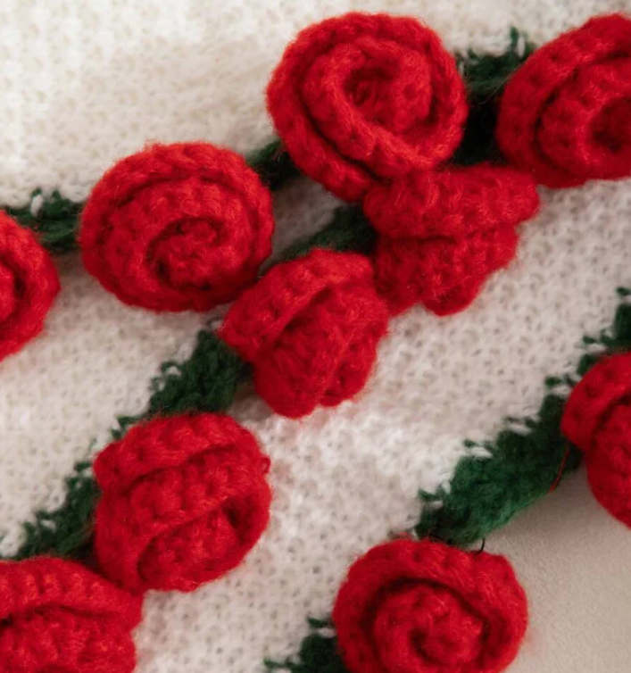 Handmade Crochet Flower Blanket