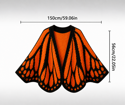 Dominique’s Butterfly Knit Cardigan