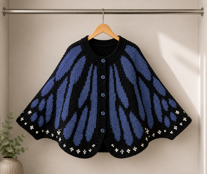 Dominique’s Butterfly Knit Cardigan