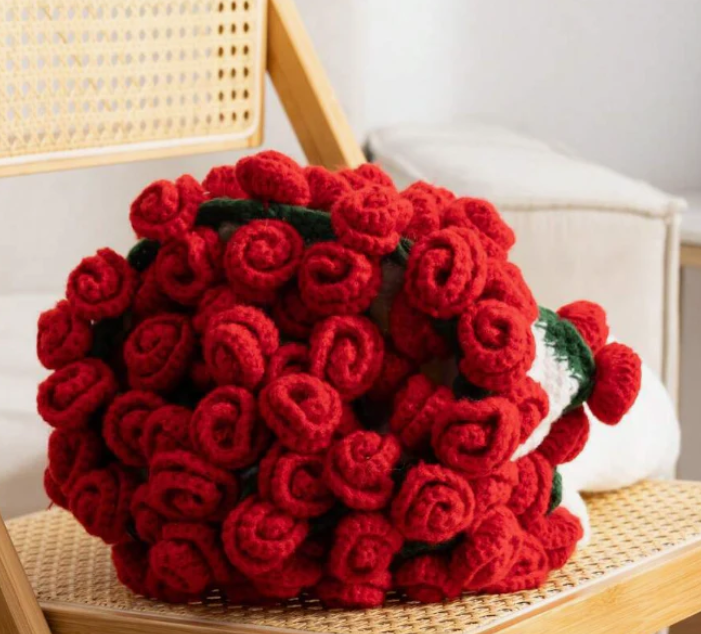 Handmade Crochet Flower Blanket
