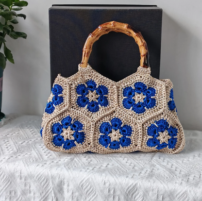 Handmade Crochet Tote Handbag by Davion